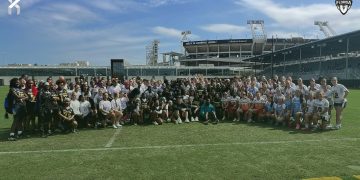 Teams across the state participated in the 2025 Jacksonville Jaguars Girls Flag Football Preseason Classic at the Miller Electric Center in Jacksonville, Fla. over the weekend. [Joshua Wilson/FloridaHSFootball.com]
