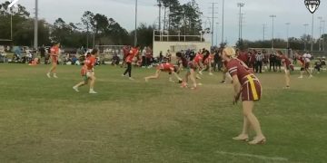 Strawberry Crest went up against Wiregrass Ranch on Saturday and captured a 28-6 victory. [Screen Capture via @SCHSFlag/X]