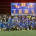 Newberry won their first flag football game in program history in a 46-7 victory over Gainesville on Tue. Feb. 25, 2025. [Newberry High School/Facebook]