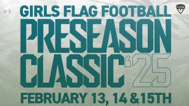 2025 Jacksonville Jaguars Girls Flag Football Preseason Classic graphic. [Courtesy of the Jacksonville Jaguars]