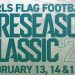 2025 Jacksonville Jaguars Girls Flag Football Preseason Classic graphic. [Courtesy of the Jacksonville Jaguars]