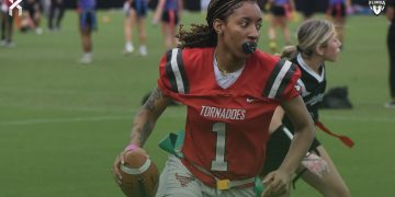 Bradford QB/ATH Arnayshia Griffin is up for Player of the Week in North Central Florida for Week 1. [Joshua Wilson/FloridaHSFootball.com]