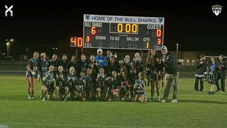 Bonita Springs has a couple of athletes on this week's Southwest Florida Girls Flag Football Player of the Week poll. [@bshs.flagfootball/Instagram]