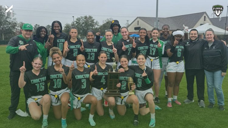 No. 6 Choctawhatchee (Fort Walton Beach) went 3-0 to clinch the Gold Bracket of the 2025 Capital City Classic in Tallahassee, Fla. on Sat. Mar. 8, 2025 [Capital City Classic - @CCC_FlagFB/X]