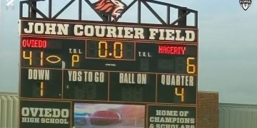 Oviedo is one of five different schools to have an athlete up for vote for Central Florida Girls Flag Football Player of the Week for Week 3 [Greg Odierno - @CoachOdierno/X]