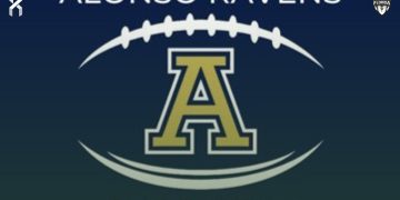 No. 4 Alonso (Tampa) made a statement on Wednesday night against No. 1 Robinson (Tampa), shutting the Knights out as the Ravens won 18-0. [@RavensFlagFB/X]