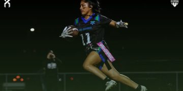 The Bonita Springs Bull Sharks Flag Football team held the first-ever Bull Shark Invitational on Sat., Mar. 1, 2025 at Bonita Springs High School [bullshark.studios/Instagram]