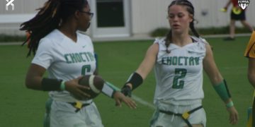 No. 6 Choctawhatchee remains undefeated heading into spring break and picked up a big win over No. 9 Pace. [Joshua Wilson/FloridaHSFootball.com]