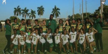 Nova picked up a big win in midweek action over Coconut Creek. [Nova Flag Football]
