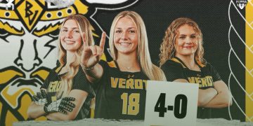 Bishop Verot (Fort Myers) remains undefeated in its inaugural season. [Bishop Verot Athletics - @verotathletics/X]