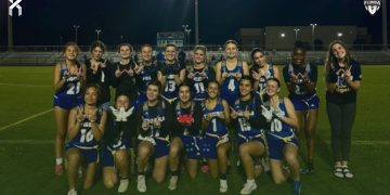 Martin County picked up a 13-0 victory over Sebring on Fri. Mar. 7, 2025 [Martin County Flag Football - @mchs.flagfootball/Instagram]