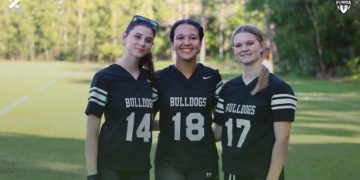 South Fork (Stuart) stunned Jensen Beach in midweek action. [South Fork Flag Football - @sfhs_flagfootball/Instagram]