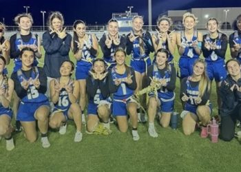 Martin County (Stuart) has one of five athletes represented this week for the Space & Treasure Coast Girls Flag Football Player of the Week Poll for Week 3 [Martin County Flag Football - @mchs.flagfootball/Instagram]