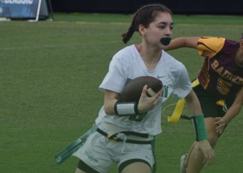 QB Diaris Morales, Choctawhatchee (Fort Walton Beach) is up for Panhandle Girls Flag Football Player of the Week for Week 4 [Joshua Wilson/FloridaHSFootball.com]