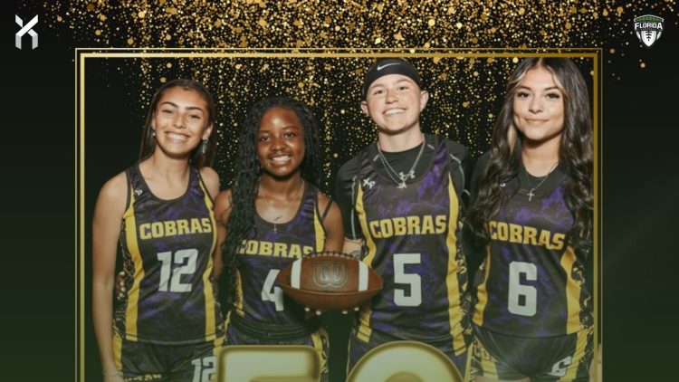 Two seniors from Fort Pierce Central are up for vote in this week's Space & Treasure Coast Girls Flag Football Player of the Week poll. [Fort Pierce Central Flag Football - @cobraflag/X]