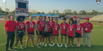 Bradford (Starke) is one of 32 teams that will quest for the Class 1A state championship starting in the regional quarterfinals on Wednesday. [Joshua Wilson/FloridaHSFootball.com]