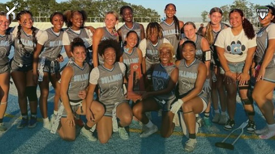 Dr. Joaquin Garcia (Lake Worth) clinched their first district championship in program history and is one of the top-ranked teams in Class 2A going into the regional playoffs [Dr. Garcia Flag Football/Instagram]
