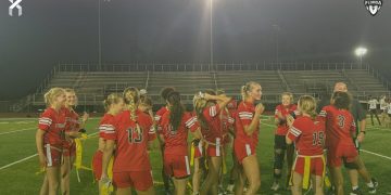 New Smyrna Beach is one of 64 teams left vying for a spot in the Elite 8 (Regional Finals) later this week. [NSB FLAG FOOTBALL - @FlagfootballNsb/X]