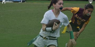 Choctawhatchee (Fort Walton Beach) has one of the best strengths of schedule in Class 2A after six weeks of flag football action. [Joshua Wilson/FloridaHSFootball.com]