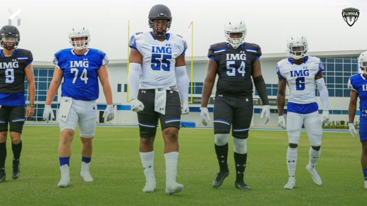 IMG Academy takes the over as the No. 1 team in Florida in the Florida Power Rankings Index Florida Power 25 after a turbulent Week 1 start for the Sunshine State. [X/@IMGAFootball]