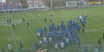 Trinity Christian (Jacksonville) will be among the Northeast Florida teams to kickoff their 2025 season this week. [X/@AthleticsTca]