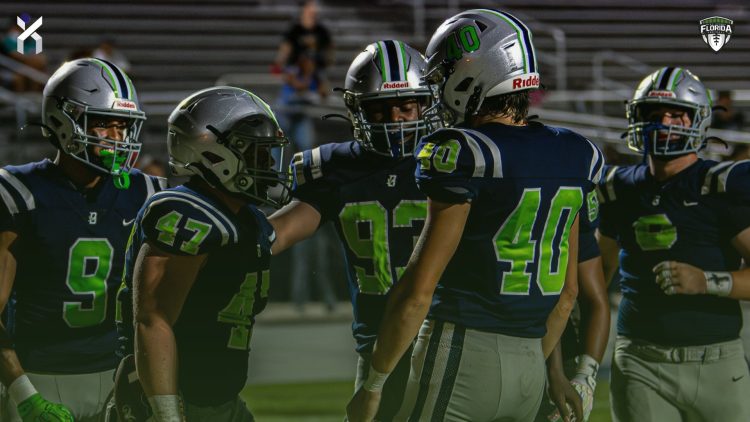 Beachside picked up a huge win over Ponte Vedra last week and is looking to be a forecasted favorite in their Week 5 game. [X/@Beachside_FB]