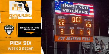 Spruce Creek picked up a 25-22 victory over one of Ohio's top teams in Week 2 action in Central Florida [X/@SCHawksFootball]