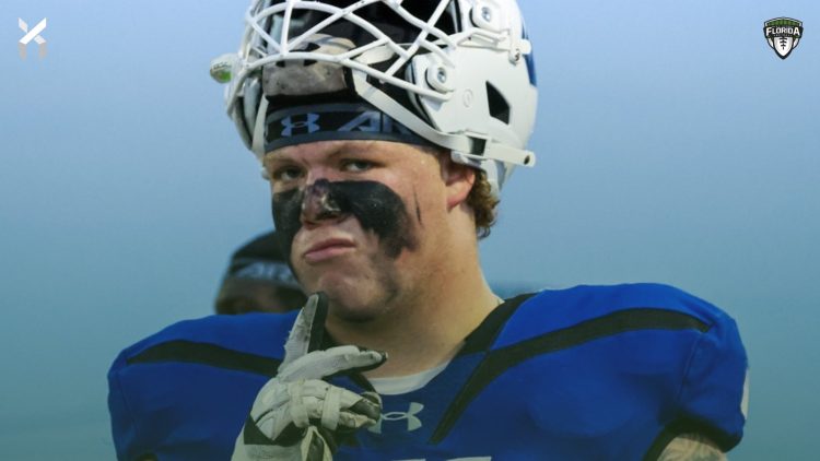 IMG Academy returns to the No. 1 spot after a week in the Florida Power 25 Rankings. [X/@IMGAFootball]