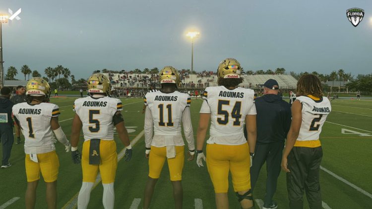 St. Thomas Aquinas holds the top spot in Class 5A going into Week 4 [X/@STA_Football]