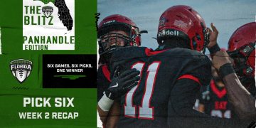 Bay is now on 2-0 on the season after picking up a huge win over Mosley in Week 2. [X/@BayHighFball959]