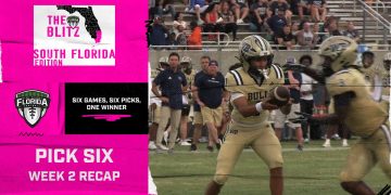 West Boca Raton dominated Palm Beach Central in Week 2 [Screen grab via X/@ESPNTop63]