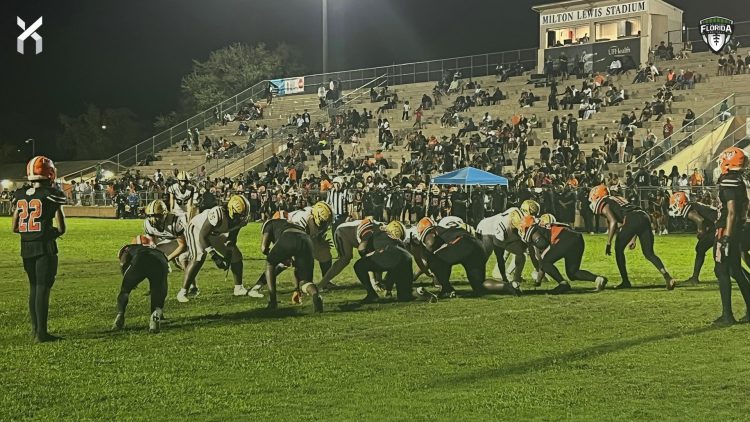 A game at Citizens Field between Buchholz and Eastside, two of the teams that share the stadium in Gainesville. [Joshua Wilson/FloridaHSFootball.com]