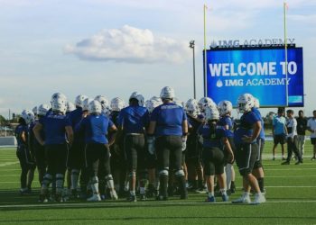 IMG Academy continues to be the top ranked team in Florida according to the Florida Power Rankings Index from FloridaHSFootball.com [Instagram/imgafootball]