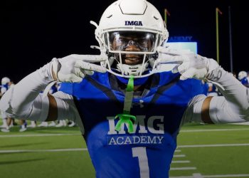 Going into the final week of the regular season, IMG Academy remains the No. 1 overall team in the Florida Power 25 rankings [X/@IMGAFootball]