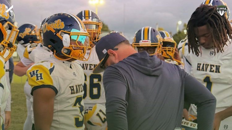 Winter Haven is a favorite this week and could win a district championship as well in their Week 10 contest. [X/@WHCoachWhite]