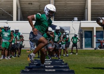 Evans has made significant moves in the FPRI rankings and has now made a late season surge after defeating Lake Mary last week [Instagram/Evans High School | DVT Progam]