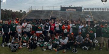 Mandarin is one of the teams that got practices on Thanksgiving as they prepare for their regional final against Buchholz in Class 6A-Region 1 [X/@Mandarin_HS_FB]