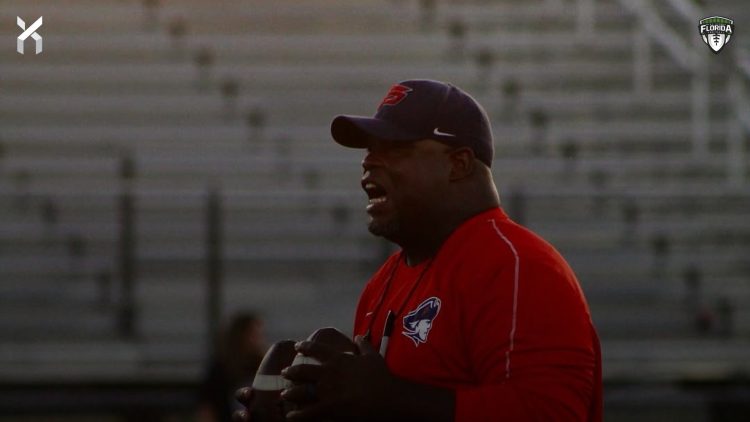 Ron Perisee has resigned after two seasons as the head coach at Freedom (Tampa) [Instagram/Freedom High School Football- Tampa]