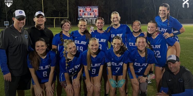No. 20 Clay (Green Cove Springs) opened its season with a dominant win over Ed White (Jacksonville) [Clay High Athletics/Instagram]