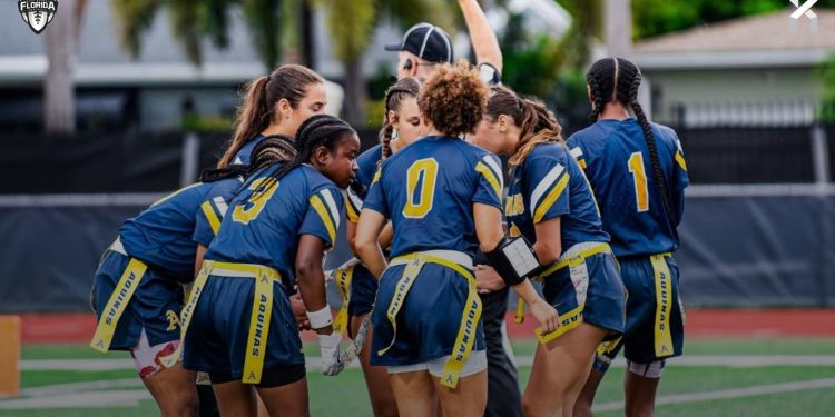No. 15 St. Thomas Aquinas (Fort Lauderdale) bounced back from their season opening loss last week on Monday against West Broward (Pembroke Pines). [St. Thomas Aquinas Athletics/Instagram]