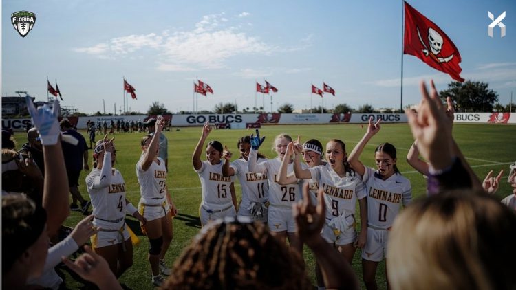 No. 10 Lennard (Ruskin) has two games on deck this week including a big one with No. 1 Robinson (Tampa). [Kyle Zedaker/Tampa Bay Buccaneers]