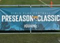JACKSONVILLE, Fla – February 13, 2026 – The 2026 Jacksonville Jaguars Girls Flag Football Preseason Classic at the Miller Electric Training Center. Photo by Joshua Wilson/FloridaHSFootball.com