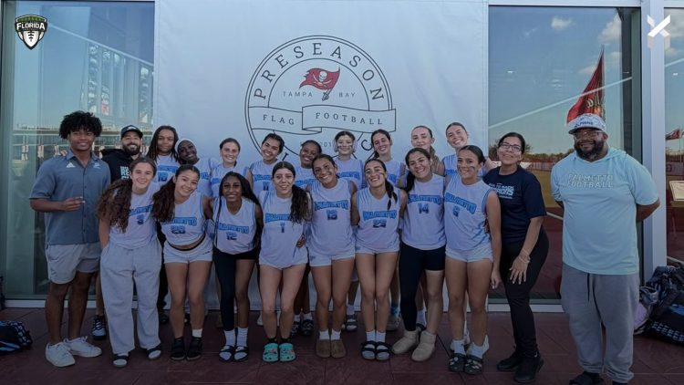 No. 13 Miami Palmetto shut down SLAM (Miami) to open the 2026 season [Miami Palmetto Lady Panthers Flag Football/Instagram]