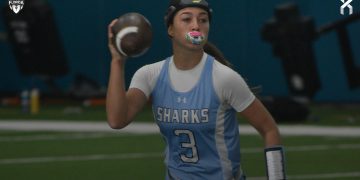 Ponte Vedra's Izzy Murray has helped lead her team off to a hot 2-0 start and to a No. 3 ranking this week in the Northeast Florida Top 15 rankings from the Florida Power Rankings Index [Joshua Wilson/FloridaHSFootball.com]