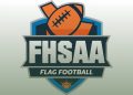 FHSAA Flag Football Logo [Courtesy of the Florida High School Athletic Association].