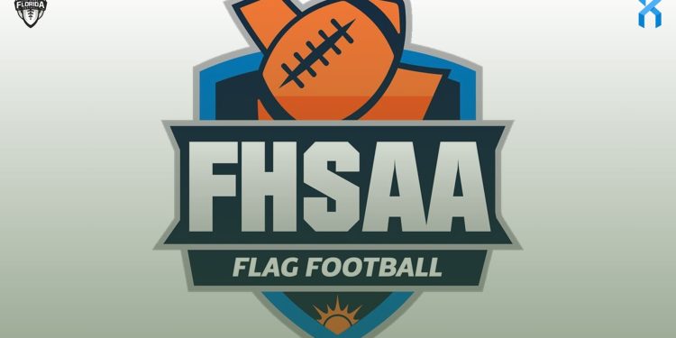 FHSAA Flag Football Logo [Courtesy of the Florida High School Athletic Association].